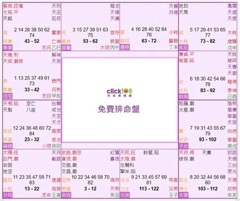 紫微格局查詢|紫微斗數 ️紫微命盤